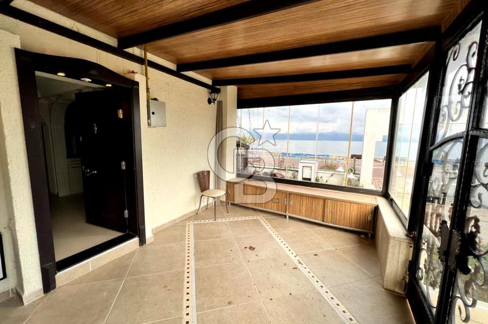 BURSA, MUDANYA BURGAZ'da DENİZE SIFIR KİRALIK VİLLA