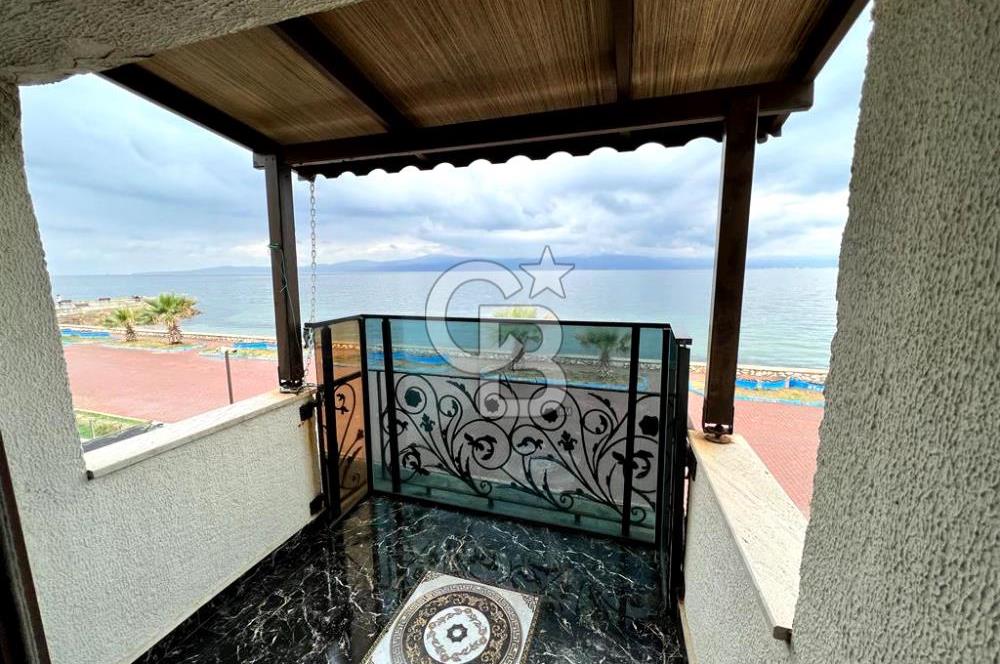 BURSA, MUDANYA BURGAZ'da DENİZE SIFIR KİRALIK VİLLA