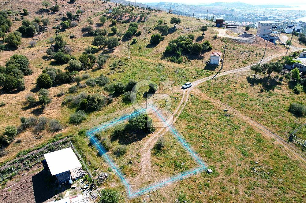 ÇANDARLI'DA 375 M2 DOĞA İLE İÇİÇE İMARLI ARSA