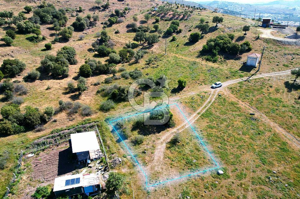 ÇANDARLI'DA 375 M2 DOĞA İLE İÇİÇE İMARLI ARSA