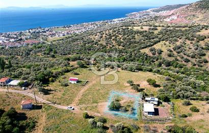 ÇANDARLI'DA 375 M2 DOĞA İLE İÇİÇE İMARLI ARSA