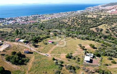 ÇANDARLI'DA 375 M2 DOĞA İLE İÇİÇE İMARLI ARSA