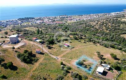 ÇANDARLI'DA 375 M2 DOĞA İLE İÇİÇE İMARLI ARSA