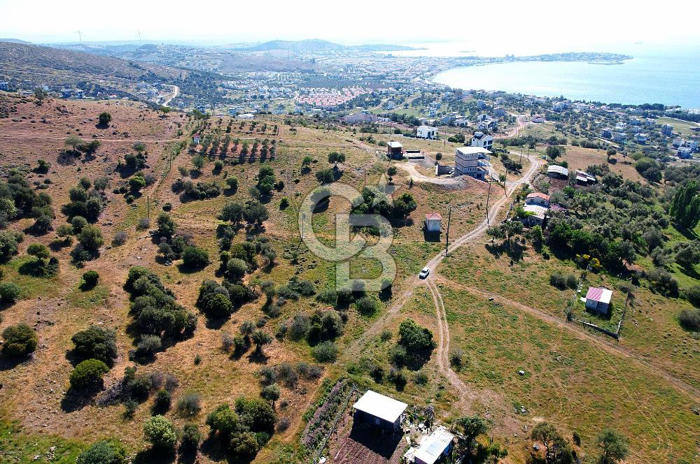 ÇANDARLI'DA 375 M2 DOĞA İLE İÇİÇE İMARLI ARSA