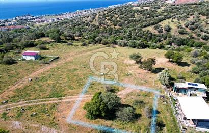 ÇANDARLI'DA 375 M2 DOĞA İLE İÇİÇE İMARLI ARSA