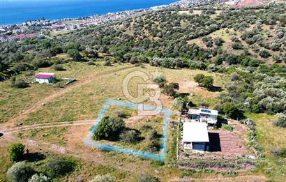 ÇANDARLI'DA 375 M2 DOĞA İLE İÇİÇE İMARLI ARSA