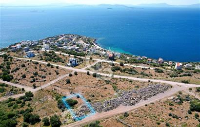 ÇANDARLI EYKODADA DENİZ MANZARALI FIRSAT ARSA!