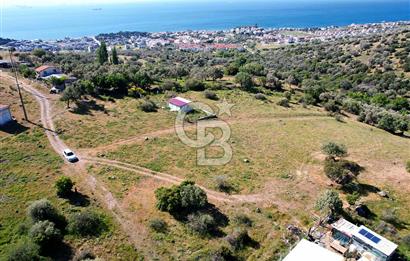 ÇANDARLI'DA 375 M2 DOĞA İLE İÇİÇE İMARLI ARSA