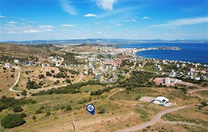 ÇANDARLI'DA FULL DENİZ MANZARALI İMARLI 350 M2 ARSA
