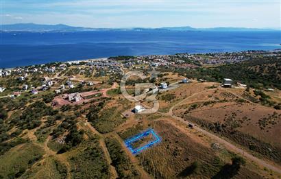 ÇANDARLI'DA FULL DENİZ MANZARALI İMARLI 350 M2 ARSA