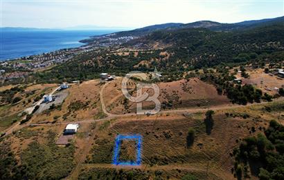ÇANDARLI'DA FULL DENİZ MANZARALI İMARLI 350 M2 ARSA