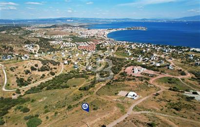 ÇANDARLI'DA FULL DENİZ MANZARALI İMARLI 350 M2 ARSA