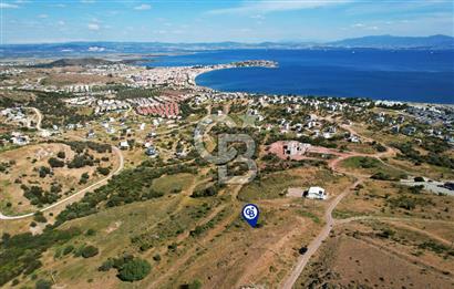 ÇANDARLI'DA FULL DENİZ MANZARALI İMARLI 350 M2 ARSA