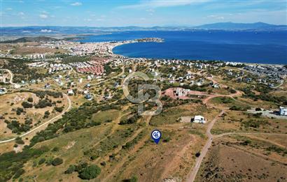 ÇANDARLI'DA FULL DENİZ MANZARALI İMARLI 350 M2 ARSA