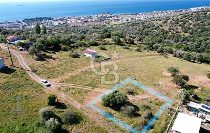 ÇANDARLI'DA 375 M2 DOĞA İLE İÇİÇE İMARLI ARSA