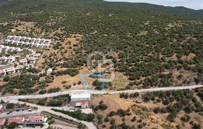 ÇANDARLI'DA 642 m² DENİZ MANZARALI ÖNÜ KAPANMAZ ARSA