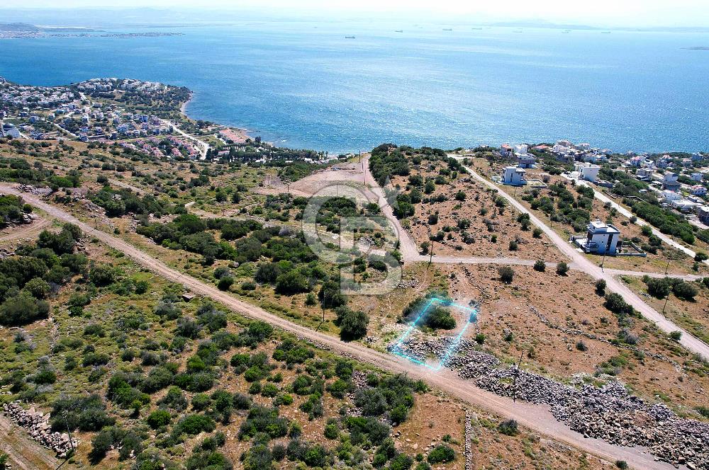 ÇANDARLI EYKODADA DENİZ MANZARALI FIRSAT ARSA!