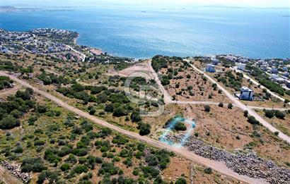 ÇANDARLI EYKODADA DENİZ MANZARALI FIRSAT ARSA!