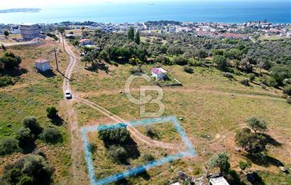 ÇANDARLI'DA 375 M2 DOĞA İLE İÇİÇE İMARLI ARSA