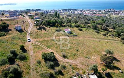 ÇANDARLI'DA 375 M2 DOĞA İLE İÇİÇE İMARLI ARSA
