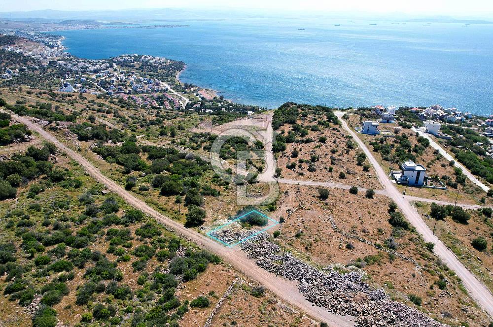 ÇANDARLI EYKODADA DENİZ MANZARALI FIRSAT ARSA!