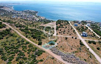 ÇANDARLI EYKODADA DENİZ MANZARALI FIRSAT ARSA!