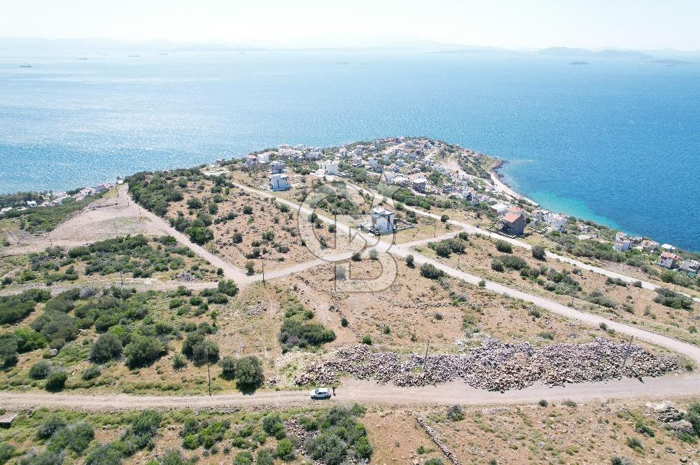 ÇANDARLI EYKODADA DENİZ MANZARALI FIRSAT ARSA!