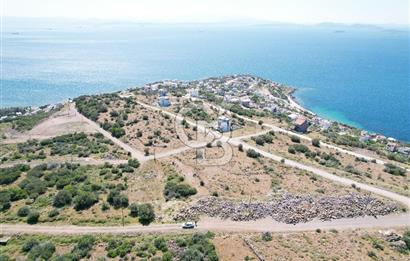 ÇANDARLI EYKODADA DENİZ MANZARALI FIRSAT ARSA!