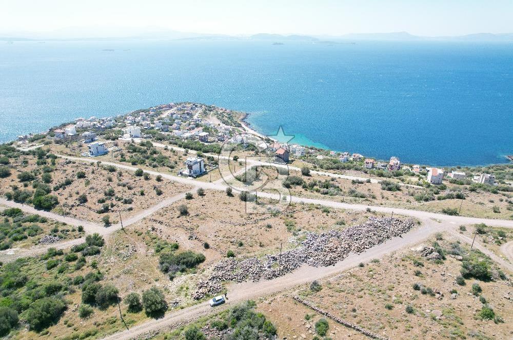 ÇANDARLI EYKODADA DENİZ MANZARALI FIRSAT ARSA!