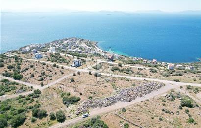 ÇANDARLI EYKODADA DENİZ MANZARALI FIRSAT ARSA!