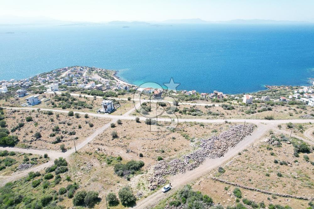 ÇANDARLI EYKODADA DENİZ MANZARALI FIRSAT ARSA!