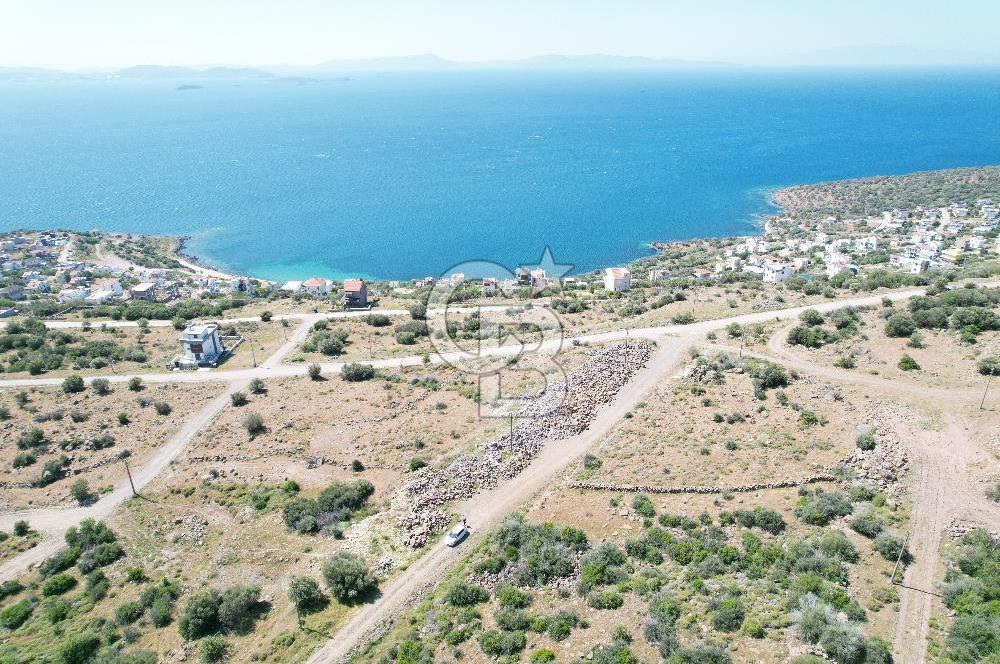ÇANDARLI EYKODADA DENİZ MANZARALI FIRSAT ARSA!