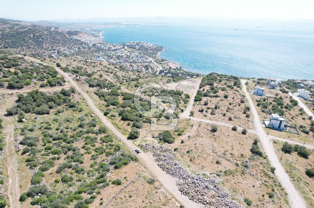 ÇANDARLI EYKODADA DENİZ MANZARALI FIRSAT ARSA!