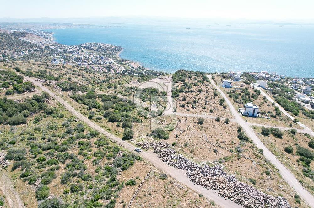 ÇANDARLI EYKODADA DENİZ MANZARALI FIRSAT ARSA!