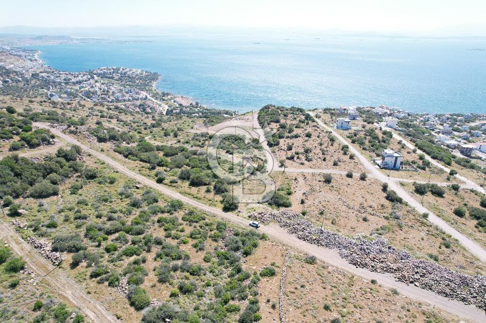 ÇANDARLI EYKODADA DENİZ MANZARALI FIRSAT ARSA!