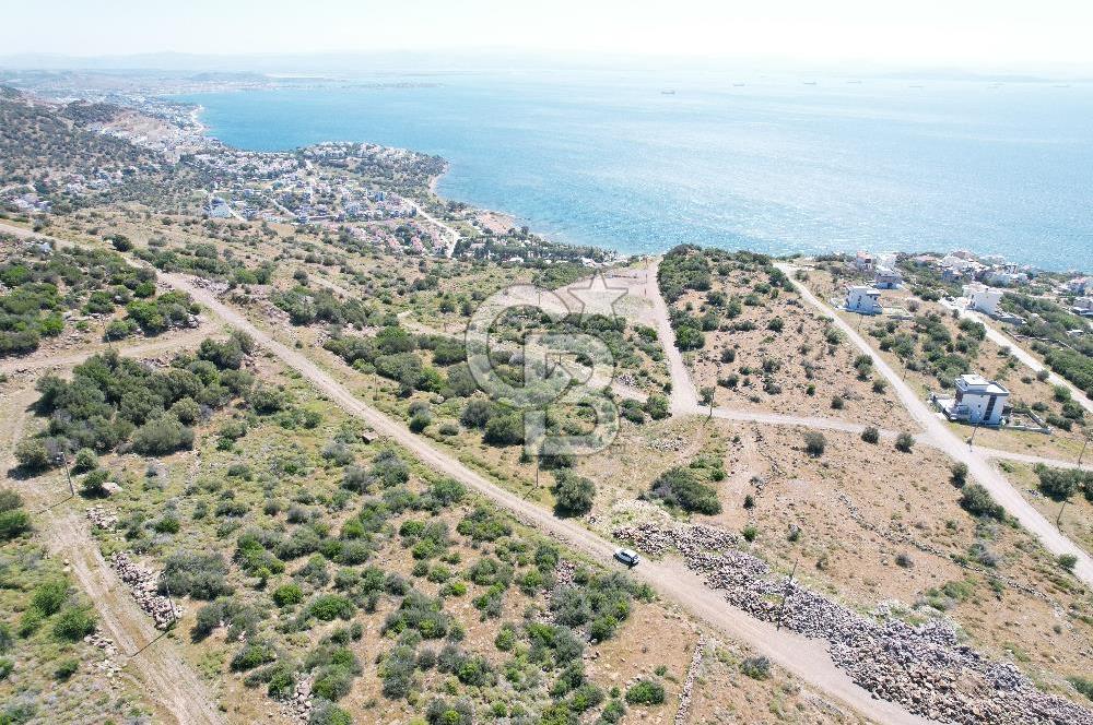 ÇANDARLI EYKODADA DENİZ MANZARALI FIRSAT ARSA!