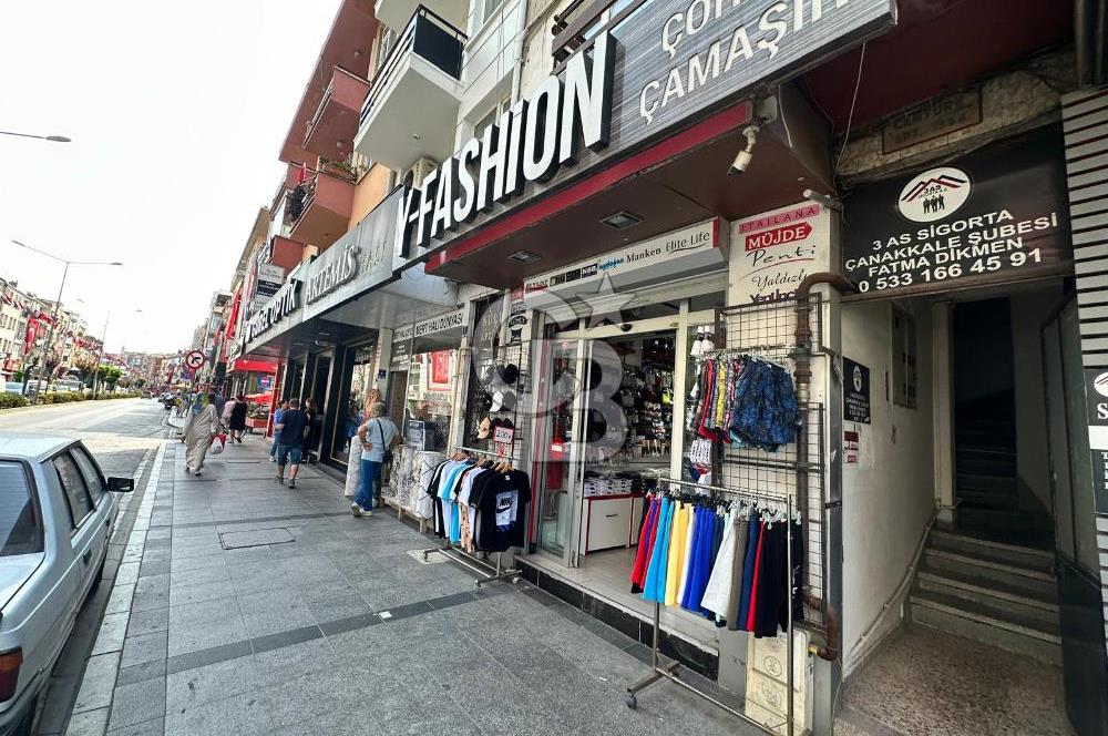 ÇANAKKALE DEMİRÇİOĞLU CADDESİ ÜZERİNDE SATILIK DÜKKAN VE İŞ YERİ