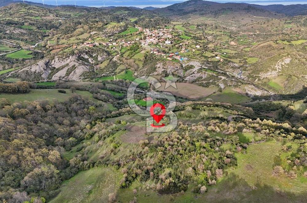 LAPSEKİDE DOĞA İLE İÇ İÇE RESMİ YOLU OLAN 15329 M² ARAZİ