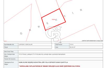 LAPSEKİ KIRCALARDA BÜTÇELERE UYGUN KÖYİÇİ TAŞ YAPI