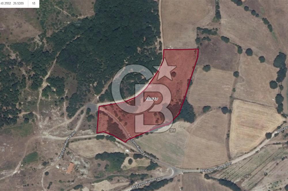 ÇANAKKALE LAPSEKİ BEYÇAYIR KÖY SINIRINDA SATILIK ARAZİ