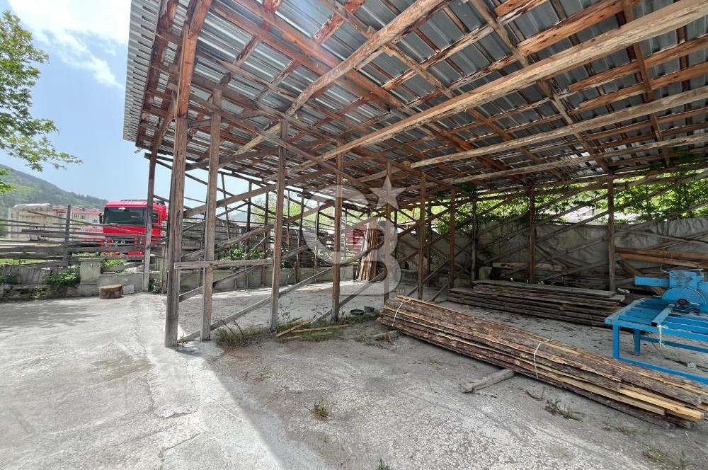 SİNOP DİKMEN'DE ANA YOLA CEPHELİ SATILIK KERESTE FABRİKASI