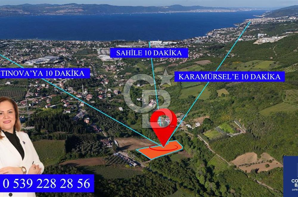 Yalova Altınova da İmar Sınırına yakın Satılık Arsa