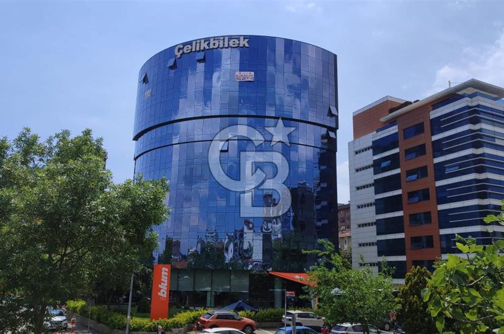 BOSTANCI ÇELİKBİLEK PLAZA'DA ÖN CEPHE SATILIK 150M2 OFİS