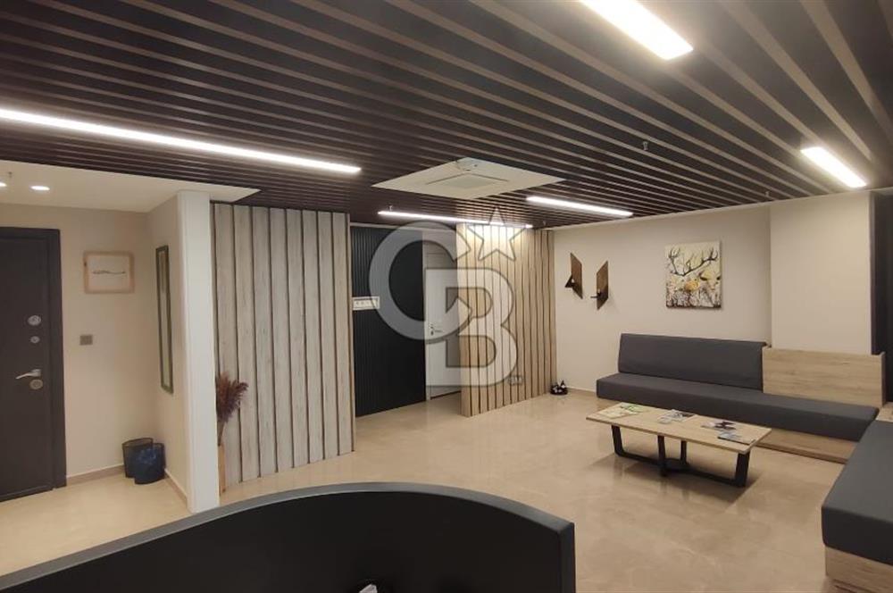 BOSTANCI ÇELİKBİLEK PLAZA'DA ÖN CEPHE SATILIK 150M2 OFİS