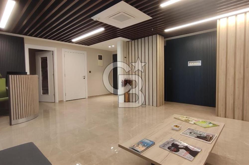 ÇELİKBİLEK PLAZA'DA ÖN CEPHE SATILIK 150M2 OFİS