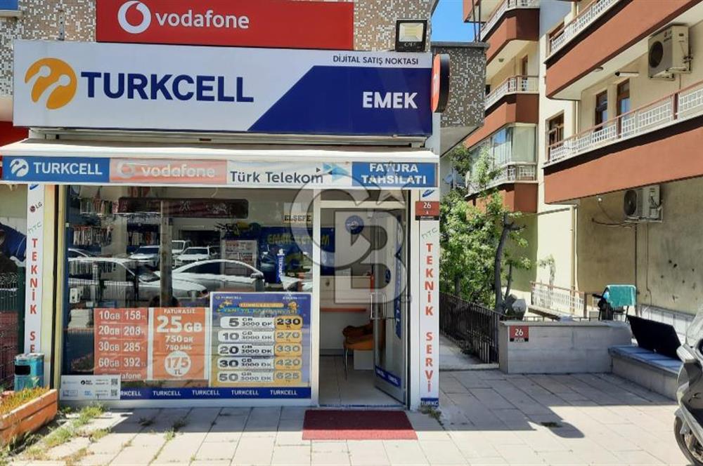 Çankaya  Emek Bişkek Caddesi Satılık Dükkan