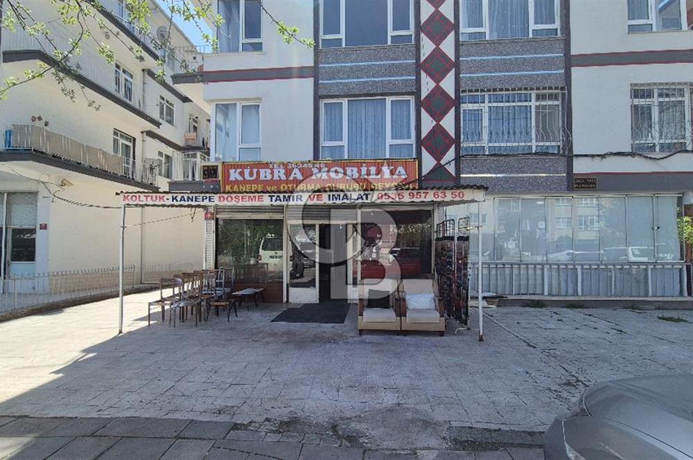 ABİDİNPAŞA BAĞLARBAŞI CADDESİNDE 60 M2 SATILIK DÜKKAN
