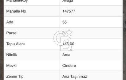 YENİ MAHALLENİN GELİŞEN BÖLGESİNDE SATILIK İMARLI ARSA