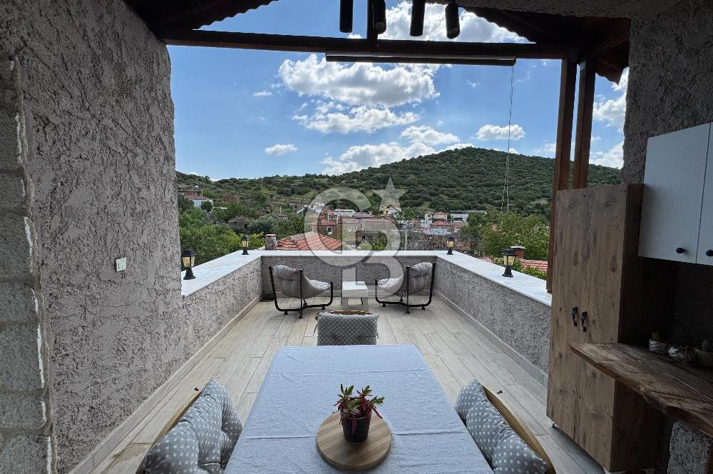 İZMİR BAYINDIR YUSUFLU KY. 437m2 ARSADA SATILIK, EŞYALI 3 KÖY EVİ