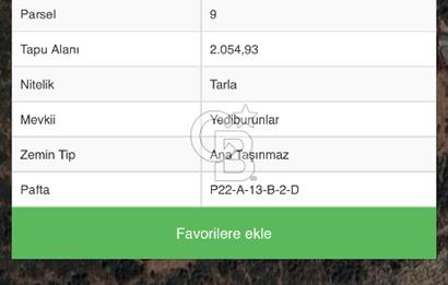  Muğla Seydikemer Boğaziçi Yediburunlar’da 2.054 m² Yatırımlık Tarla!